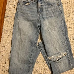 J. Crew light wash slouchy boyfriend Jean